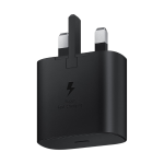 Samsung 25W USB-C PD Power Adapter – Black (UK 3-Pin) - Image 3