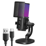 UGREEN NC RGB 7-Light USB Desktop Microphone - Image 2