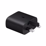 Samsung 25W USB-C PD Power Adapter – Black (UK 3-Pin)