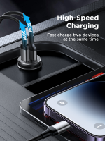 JOYROOM JR-CCN06 30W CAR ADAPTER DUAL PORT - Image 3
