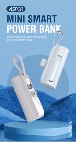 ASPOR A331 5000MAH LIGHTNING EMERGENCY POWER BANK
