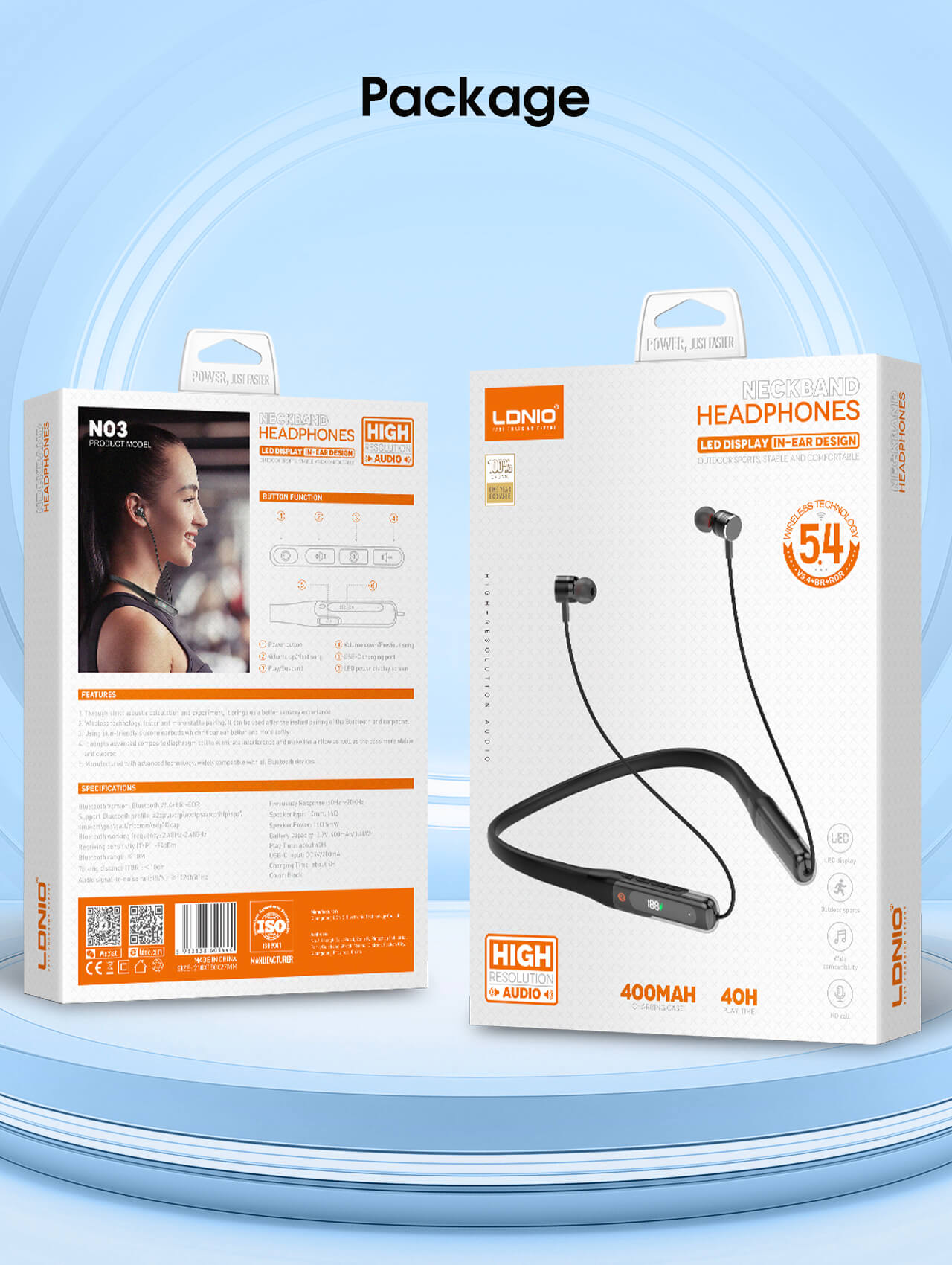 LDNIO-N03-Wireless-Stereo-Neckband-Bluetooth-Headset-2 LDNIO N03 NECKBAND - Image 1