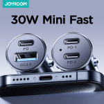 JOYROOM CCN060 30W CAR ADAPTOR DUAL PORT - Image 2