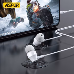 ASPOR A202 Wired Earphones Sri Lanka