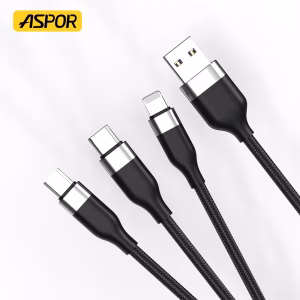 ASPOR AC-36 60W 3-in-1 cable Sri Lanka
