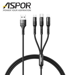 ASPOR AC23 3 in 1 USB Cable Sri Lanka