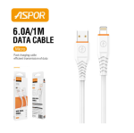 ASPOR A125 6A USB DATA CABLE LIGHTNING - Image 3