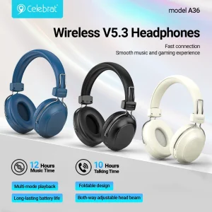 Celebrat A36 Wireless Headphones Sri Lanka