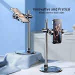 RTAKO XGZB-01 MULTI FUNCTION ADJUSTABLE PHONE STAND WITH ROUND BASE - Image 3