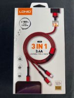 LDNIO LC93 3 IN 1 FAST CHARGING CABLE