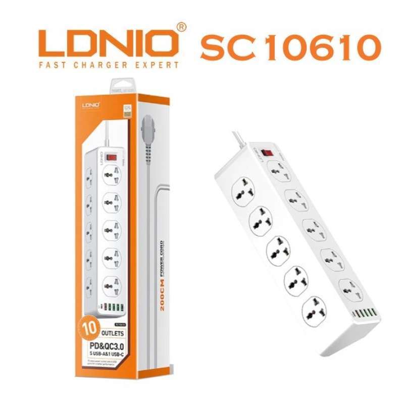 LDNIO SC10610 10 OUTLETS 5USB - Image 3