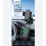 LDNIO MW21-1 15W WIRELESS CAR MOUNT (DASHBOARD VERSION)